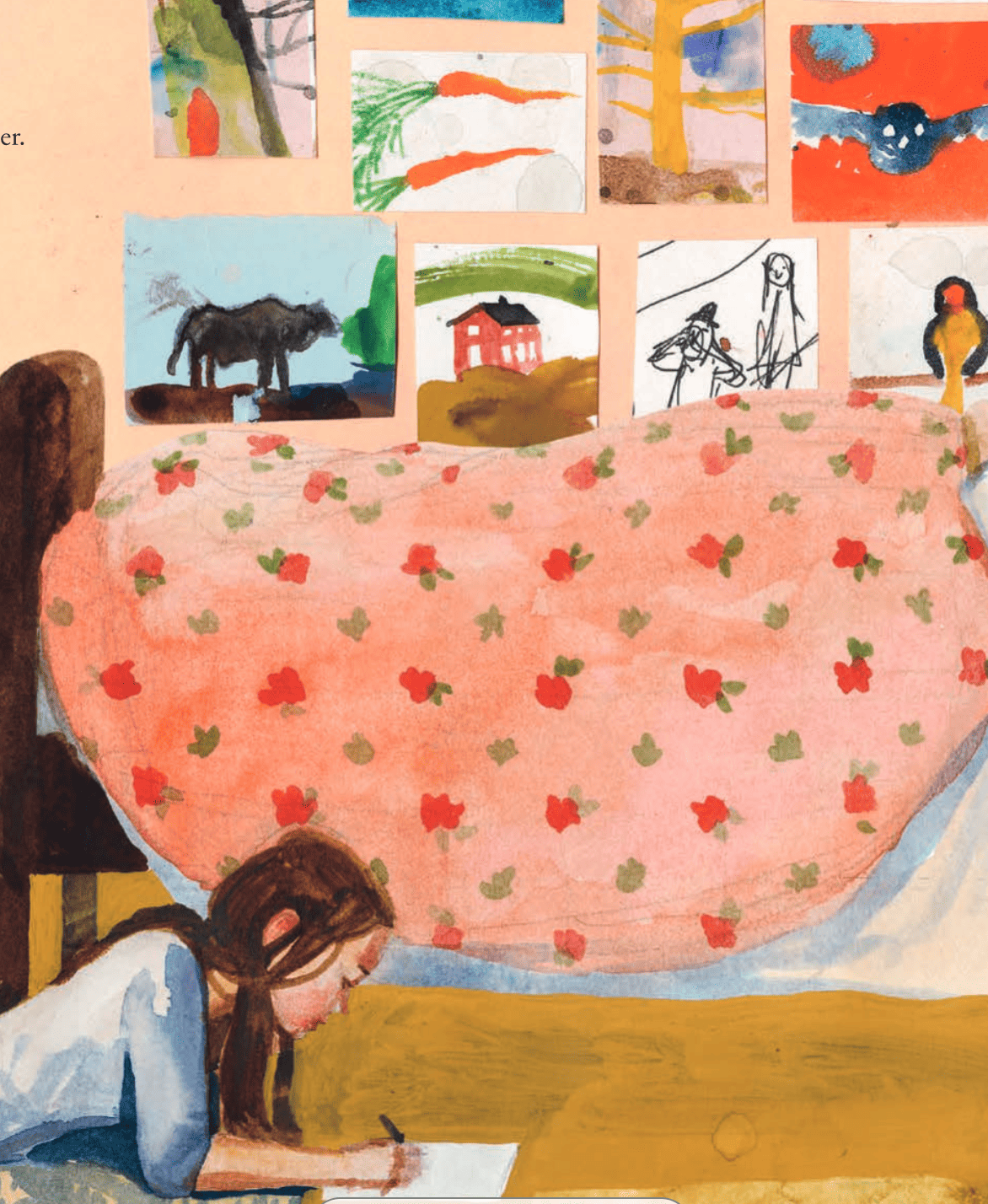 Der Vogel in mir fliegt, wohin er will