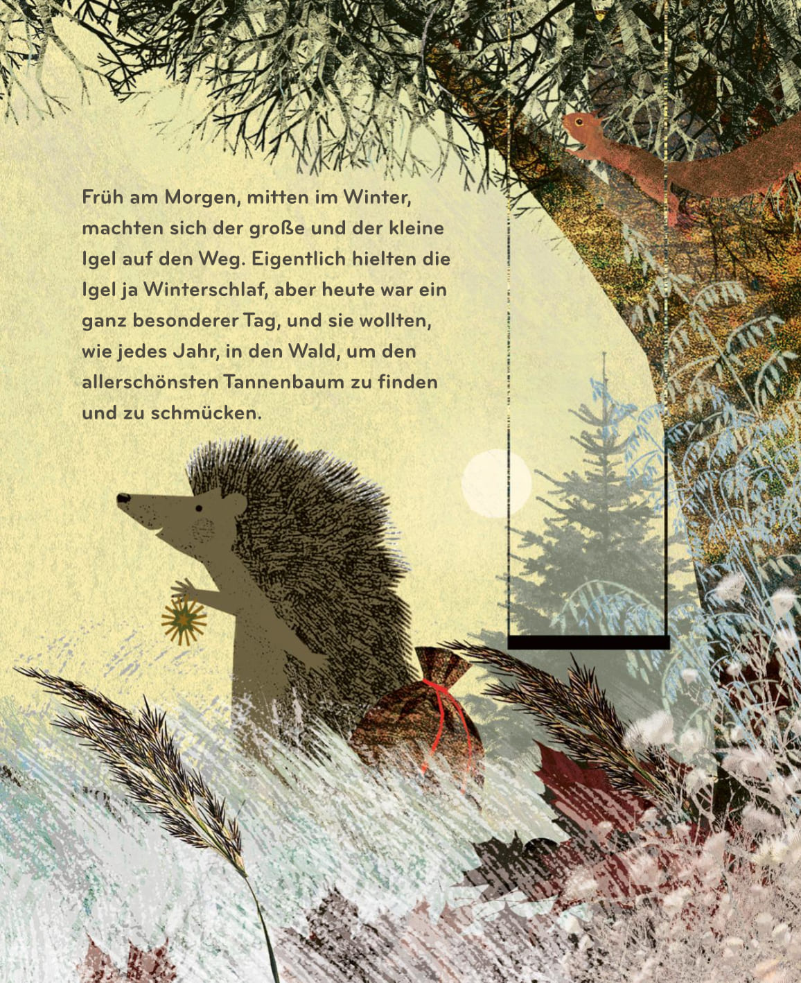 Der große und der kleine Igel - Weihnachten