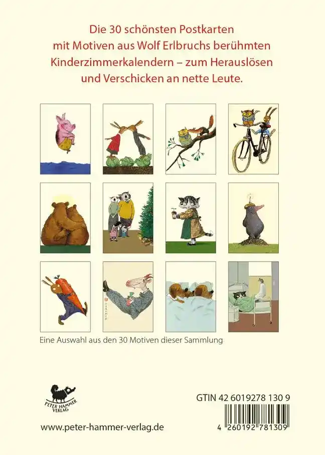 Wolf Erlbruchs große Postkartenedition von Erlbruch, Wolf