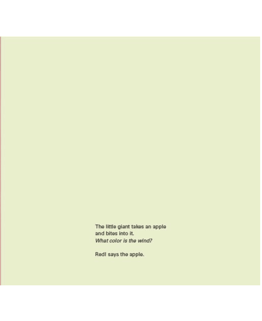 What Color Is the Wind?