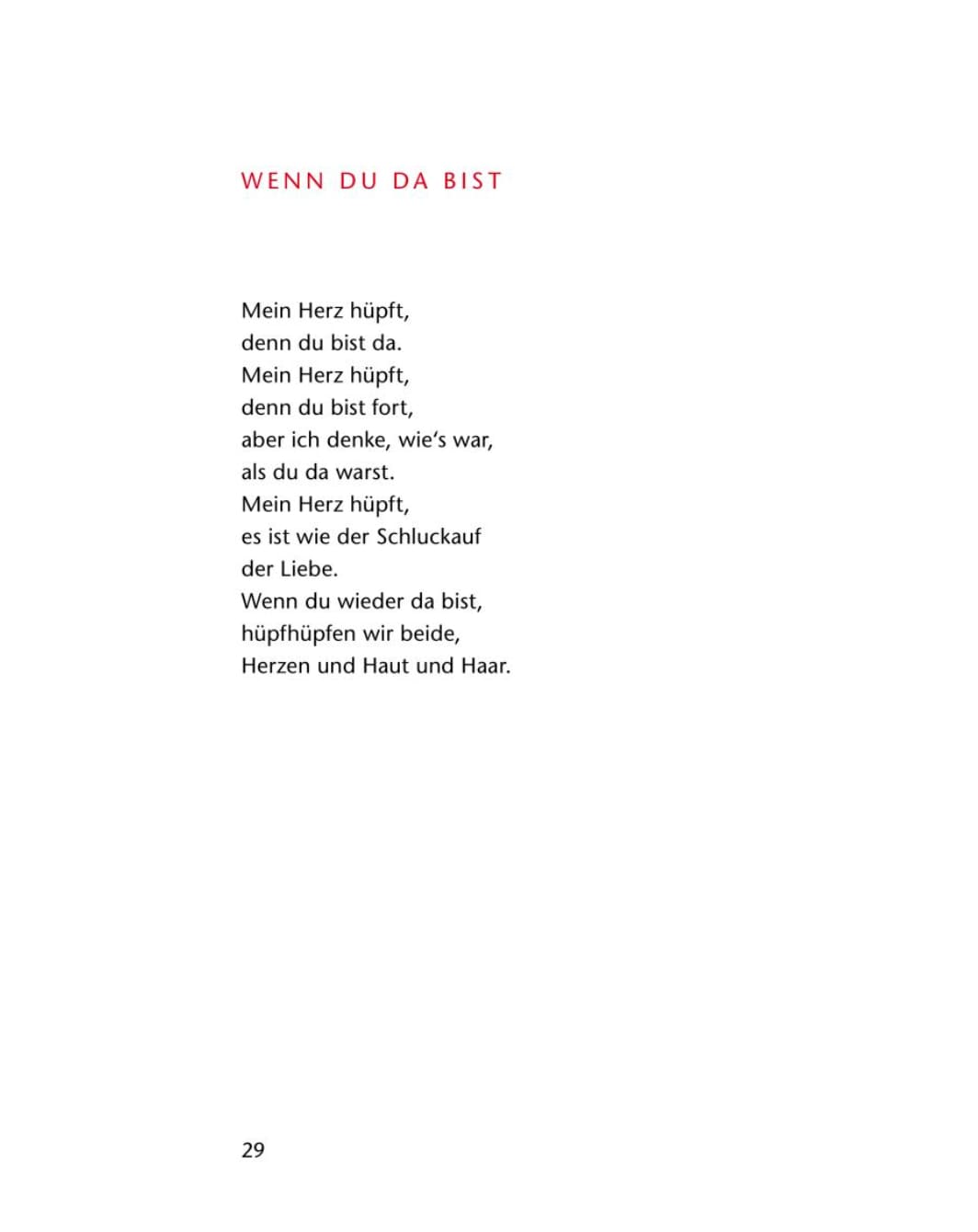 Zwei, die sich lieben