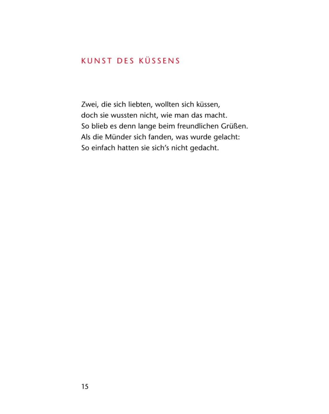 Zwei, die sich lieben