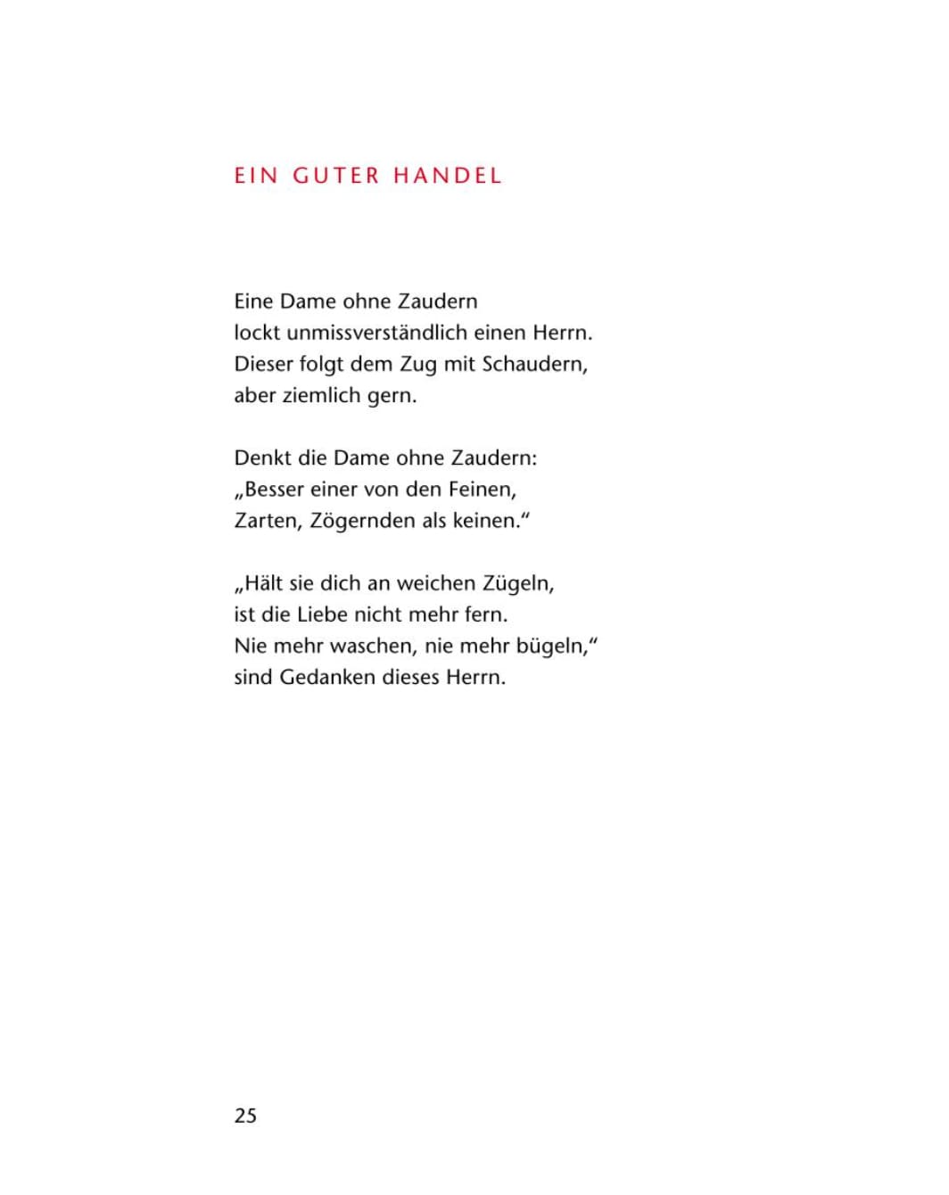 Zwei, die sich lieben